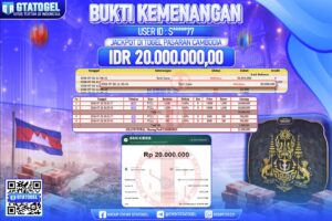 BUKTI WITHDRAW GTATOGEL KEMENANGAN JACKPOT DI TOGEL PASARAN CAMBODIA