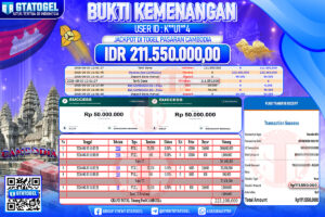 BUKTI WITHDRAW GTATOGEL KEMENANGAN JACKPOT DI TOGEL PASARAN CAMBODIA
