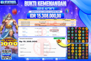 BUKTI WITHDRAW GTATOGEL KEMENANGAN JACKPOT DI SLOT GATES OF OLYMPUS 1000
